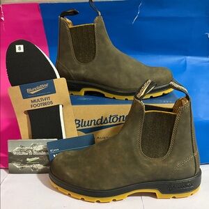 Blundstone 1944 Classics Rustic Brown / Mustard 9.5 US Men’s